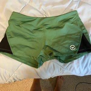 Virus spandex shorts